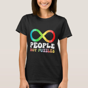 Camiseta La gente no rompe el autismo Conciencia Neurodiver