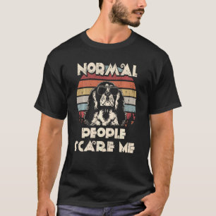 Camiseta La gente normal me asusta no a mi ladrona