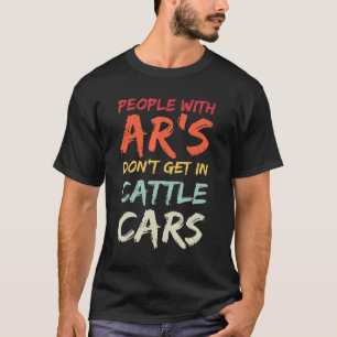 Camiseta La gente sarcástica con AR no se mete en el carro