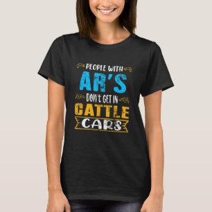 Camiseta La gente sarcástica con AR no se mete en el carro