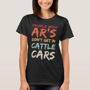 Camiseta La gente sarcástica con AR no se mete en el carro 