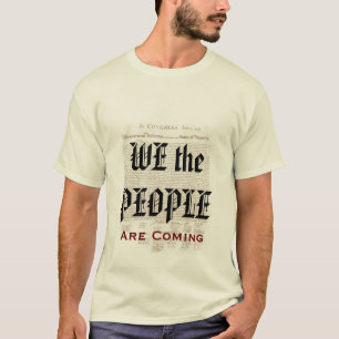 Camiseta La gente somos elección política que viene