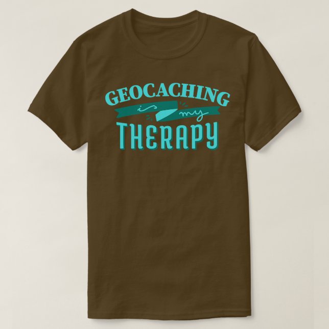 Camiseta La Geocalización Es Mi Terapia (Diseño del anverso)