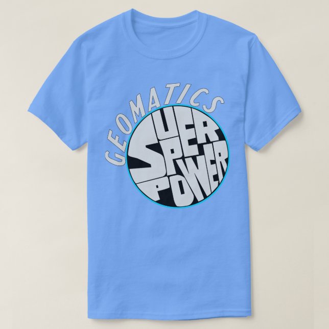 Camiseta La geografía es mi superpotencia 1 (Diseño del anverso)