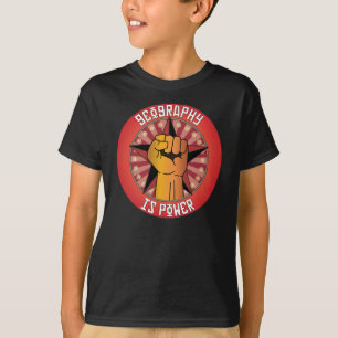 Camiseta La geografía es poder