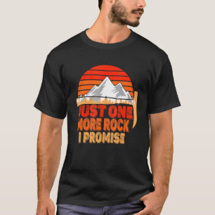 Camiseta La geología del rock es sólo una roca más que prom