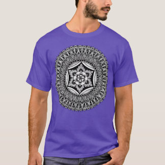 Camiseta La geometría sagrada del corazón Mandala
