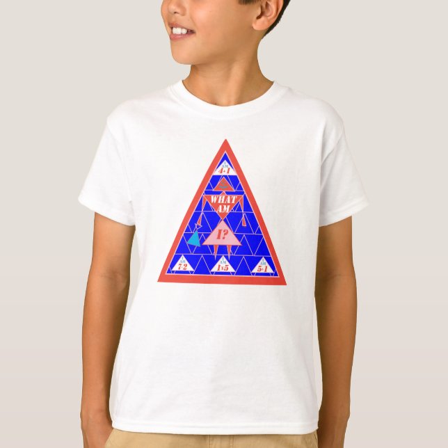 Camiseta La Geometría-TShirt-triángulo-edad 5 (Anverso)