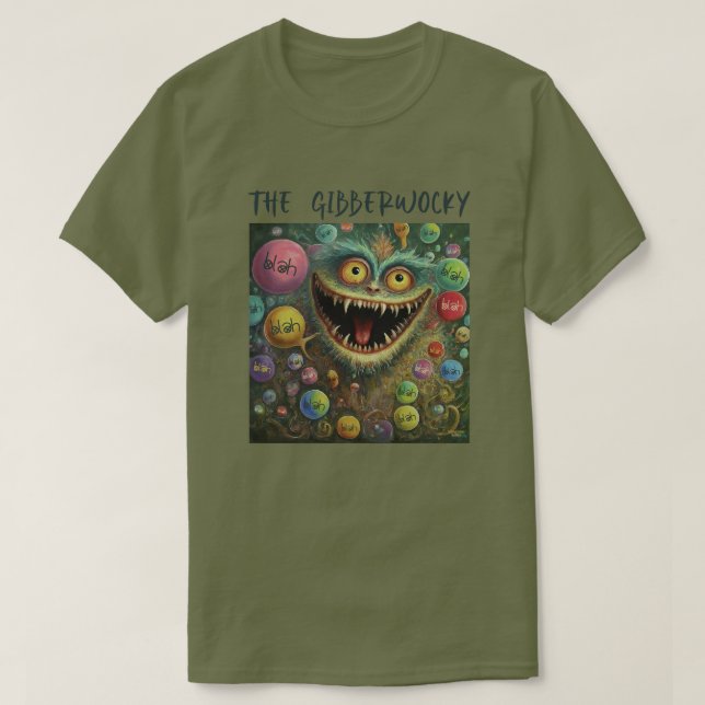Camiseta La Gibberwocky (Diseño del anverso)