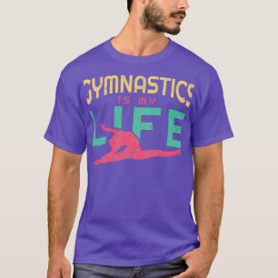 Camiseta La Gimnasia Es Mi Vida Las Mujeres Gimnastas Volte