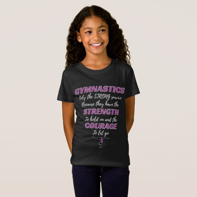 Camiseta La Gimnasia Regala El Fuerte Regalo De La Gimnasta (Anverso completo)