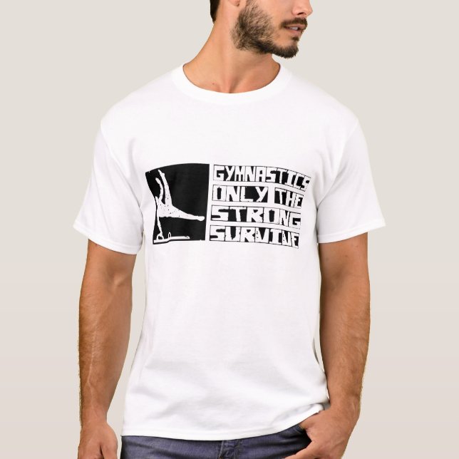Camiseta La gimnasia sobrevive (Anverso)
