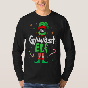 Camiseta La Gimnast Elf Xmas Matando Navidades Para Familia