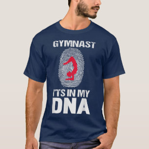 Camiseta La gimnasta masculina es mi entrenador de gimnasia