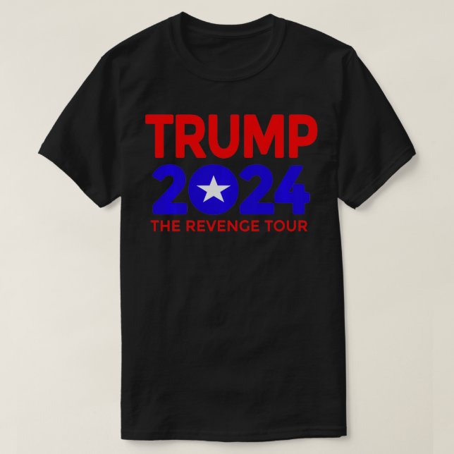 Camiseta La gira de venganza de Trump 2024 (Diseño del anverso)
