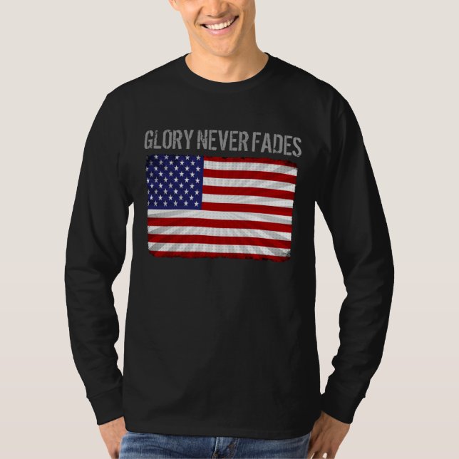 Camiseta La gloria patriótica de Guay nunca se desvanece y  (Anverso)