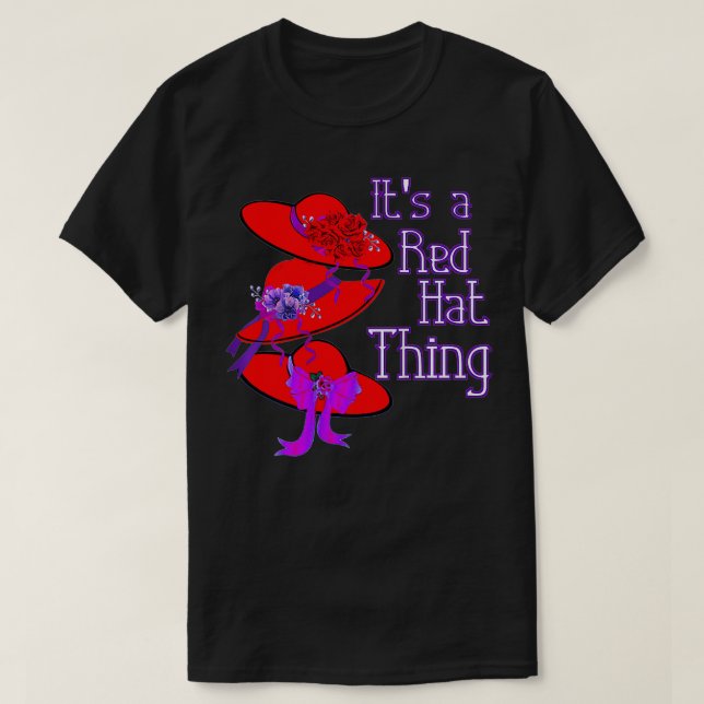 Camiseta La Gorra roja es un regalo de Gorra rojo (Diseño del anverso)
