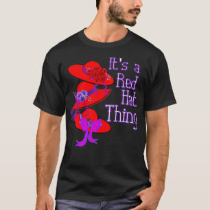 Camiseta La Gorra roja es un regalo de Gorra rojo 