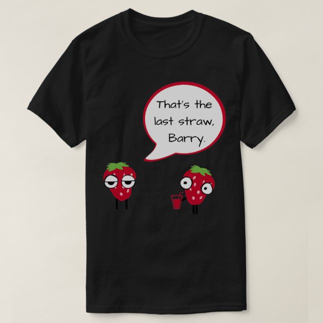 Camiseta La gota que colmó el vaso (Diseño del anverso)
