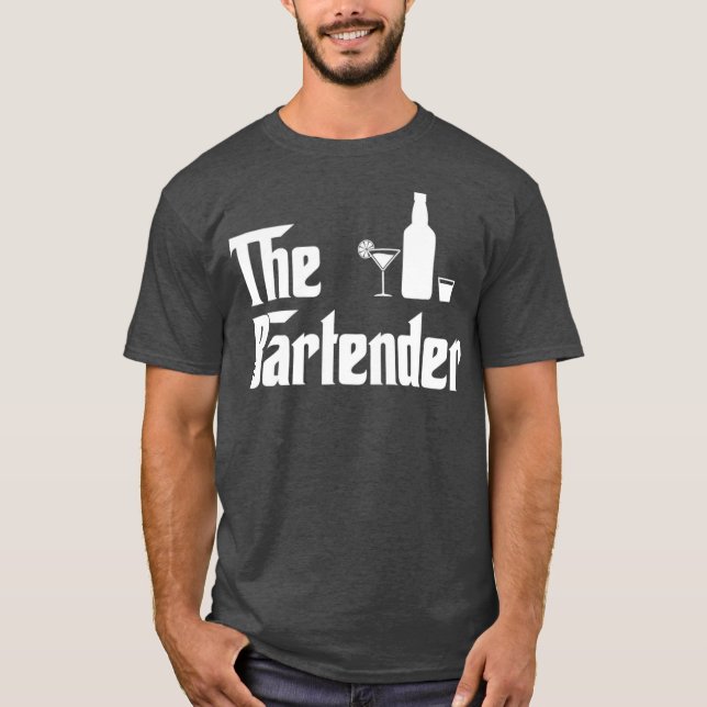 Camiseta La gracia de Bartender (Anverso)