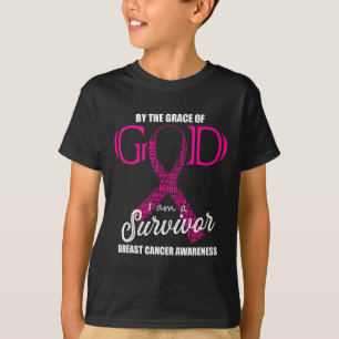 Camiseta La Gracia De Dios Que Soy Sobreviviente Del Cáncer