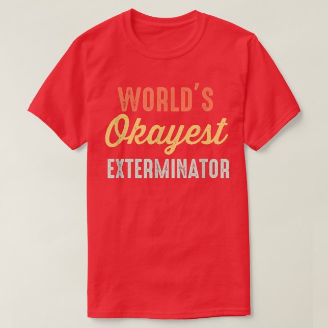 Camiseta La gracia del dilema del mundo sobre el terminador (Diseño del anverso)