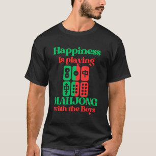 Camiseta La gracia del Mahjong para las mujeres es jugar al