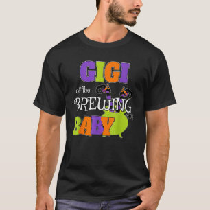 Camiseta La Graciosa Baby Shower De Halloween Habló Con Gig