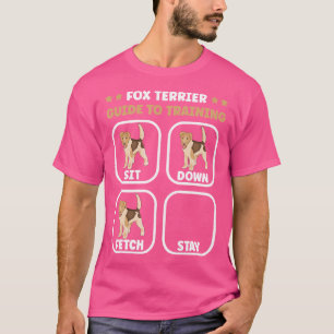 Camiseta La Graciosa Guía Fox Terrier Para Entrenar Al Dueñ