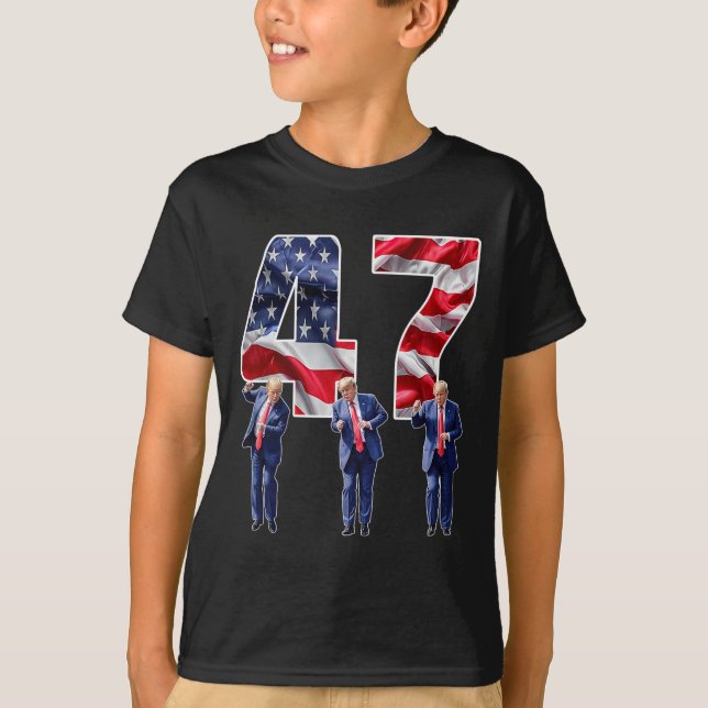 Camiseta La graciosa victoria de Trump sobre el baile de Tr (Anverso)
