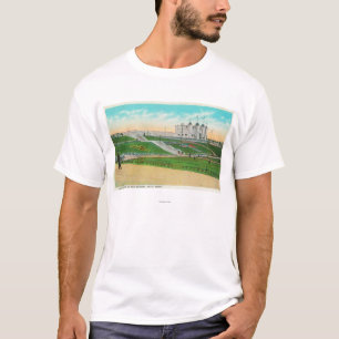 Camiseta La gradería cubierta en el GardensButte, TA
