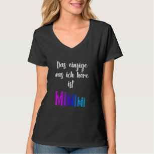 Camiseta La gramática Meckern El único mimimi