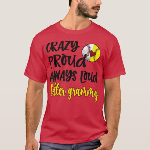 Camiseta La gran abuela del béisbol de Softbol loco 
