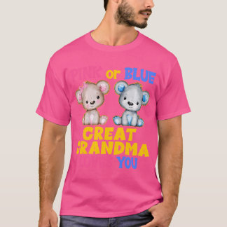 Camiseta La Gran Abuela Rosa O Azul Te Ama La Revelación De