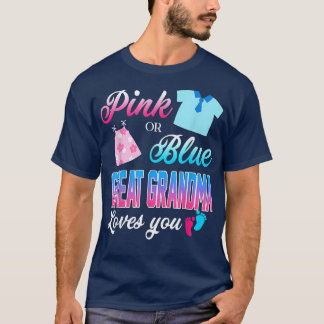 Camiseta La Gran Abuela Rosa O Azul Te Ama La Revelación De