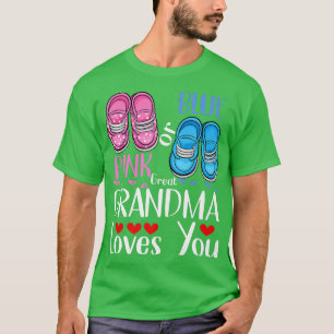 Camiseta La Gran Abuela Rosa O Azul Te Ama La Revelación De