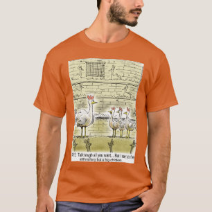 Camiseta La gran cabeza de pollo del gallinero