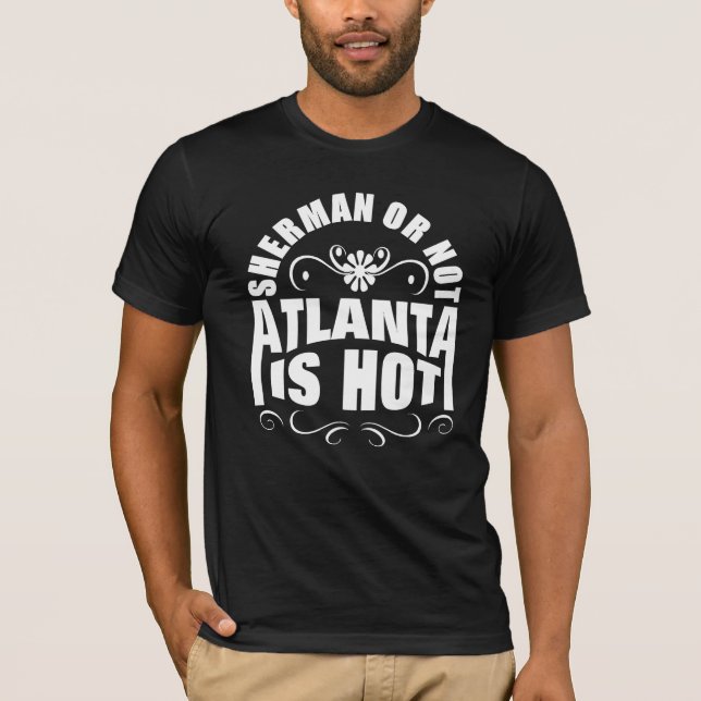 Camiseta la gran ciudad sureña de Atlanta Georgia (Anverso)