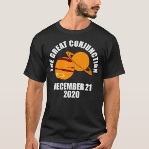 Camiseta La gran conjunción del Júpiter Saturn Christma 202