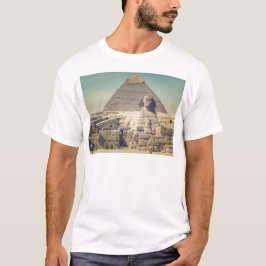 Camiseta La gran esfinge de Giza