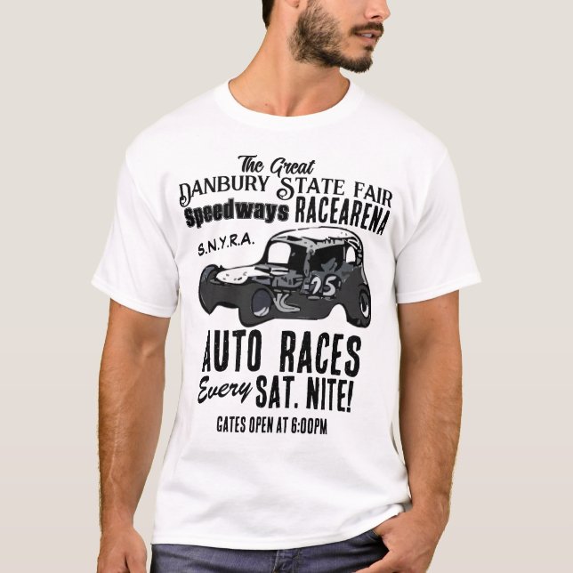 Camiseta ¡La Gran Feria Estatal de Danbury Racearena 2-Part (Anverso)