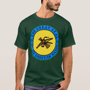 Camiseta La gran foca de la nación de Choctaw de Oklahoma