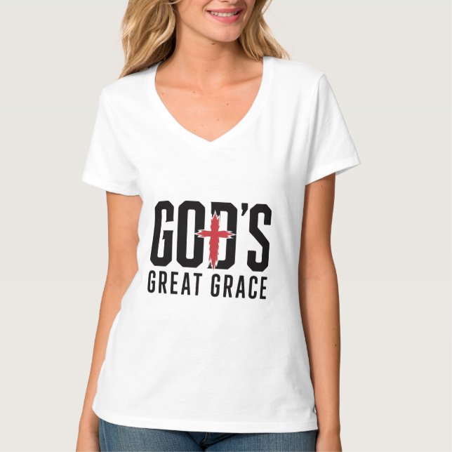 Camiseta La Gran Gracia de Dios (Anverso)