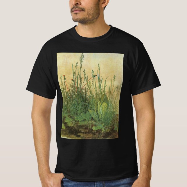 Camiseta La gran (gran) pieza de turf de Albrecht Durer (Anverso)