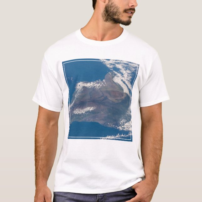 Camiseta La Gran Isla De Hawaii Y Sus Montañas (Anverso)