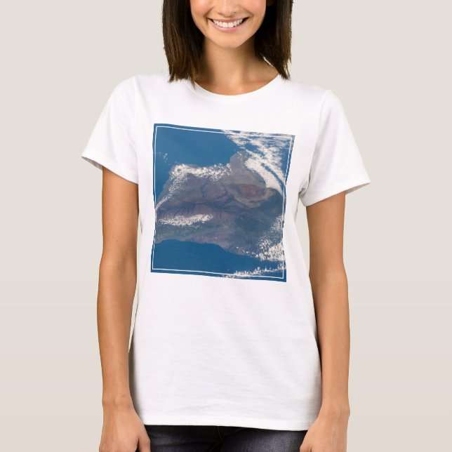 Camiseta La Gran Isla De Hawaii Y Sus Montañas (Anverso)