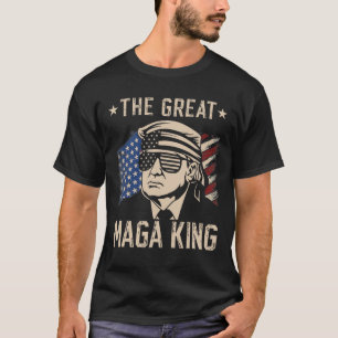 Camiseta La Gran Maga King Funny Trump Ultra Maga Y Pro