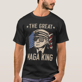 Camiseta La Gran Maga King Funny Trump Ultra Maga Y Pro