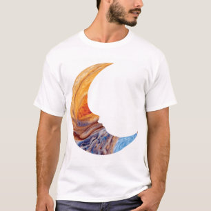 Camiseta La Gran Mancha Roja de Júpiter - Cara de la luna d