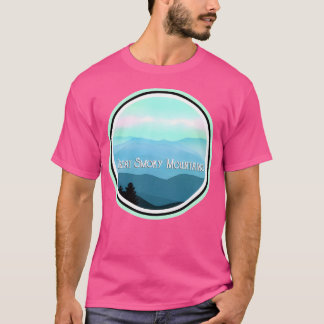 Camiseta La Gran Manga De Béisbol De Las Montañas Smoky